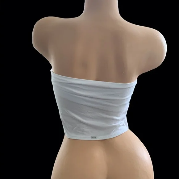 Victoria's Secret PINK Unlined Tube Crop Top - Picture 2 of 2